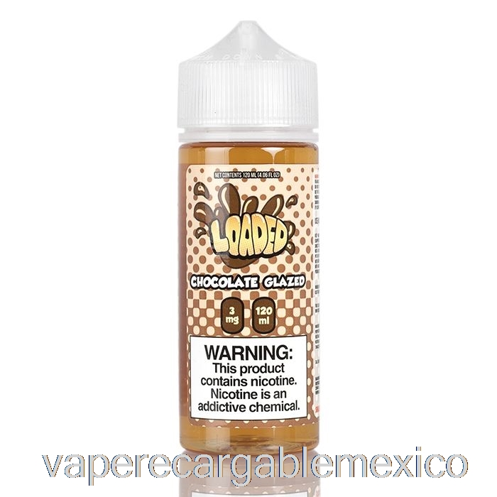 Vape Recargable Donut Glaseado De Chocolate - E-líquido Cargado - Vapores Despiadados - 120ml 3mg